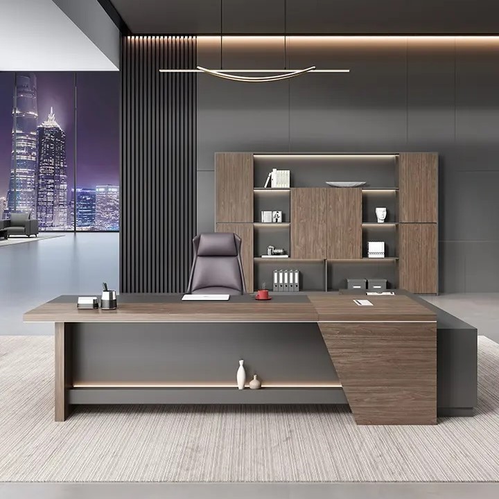 Nội thất phòng lãnh đạo gỗ công nghiệp PGD002