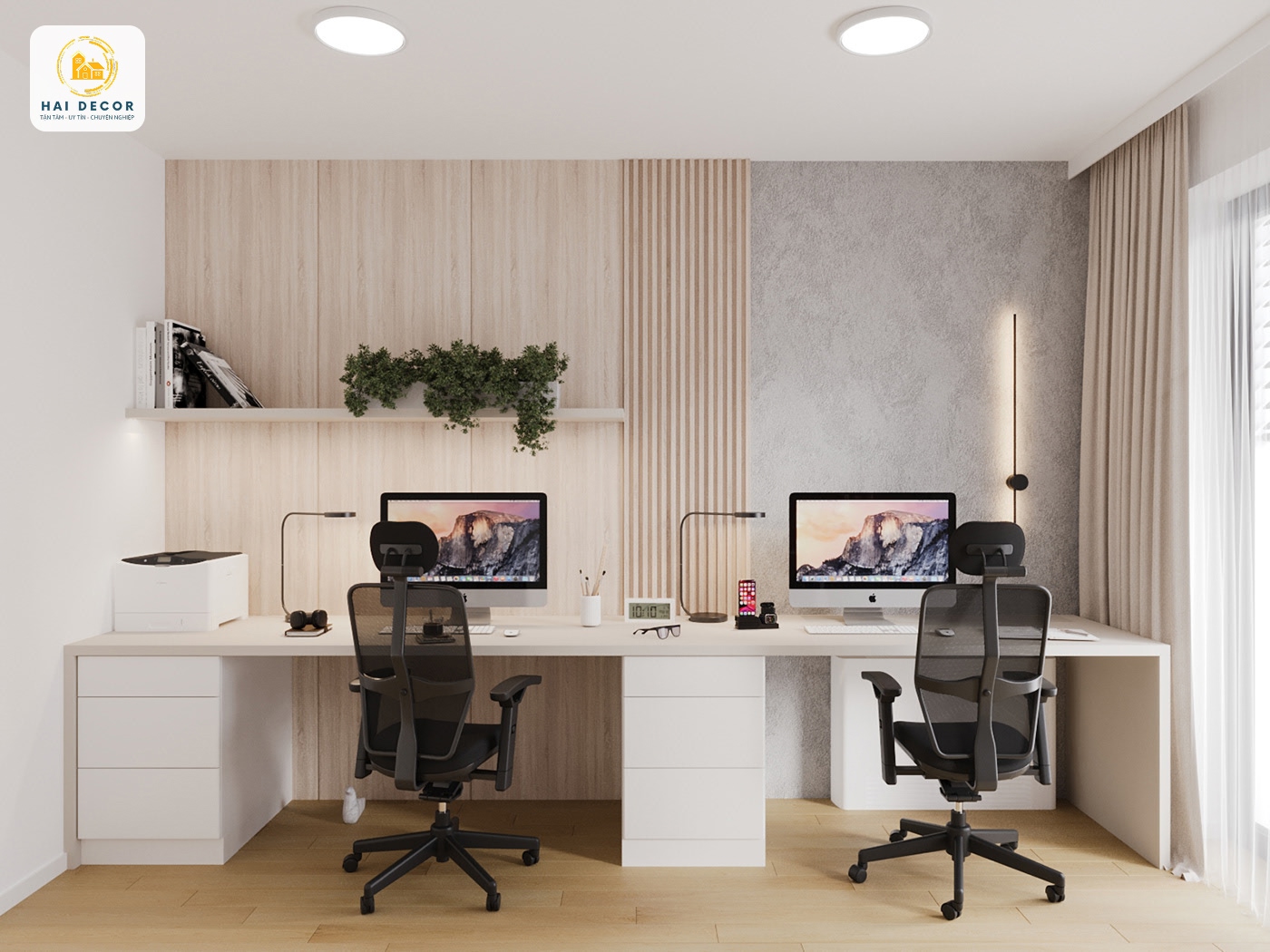 phòng làm việc tại nhà