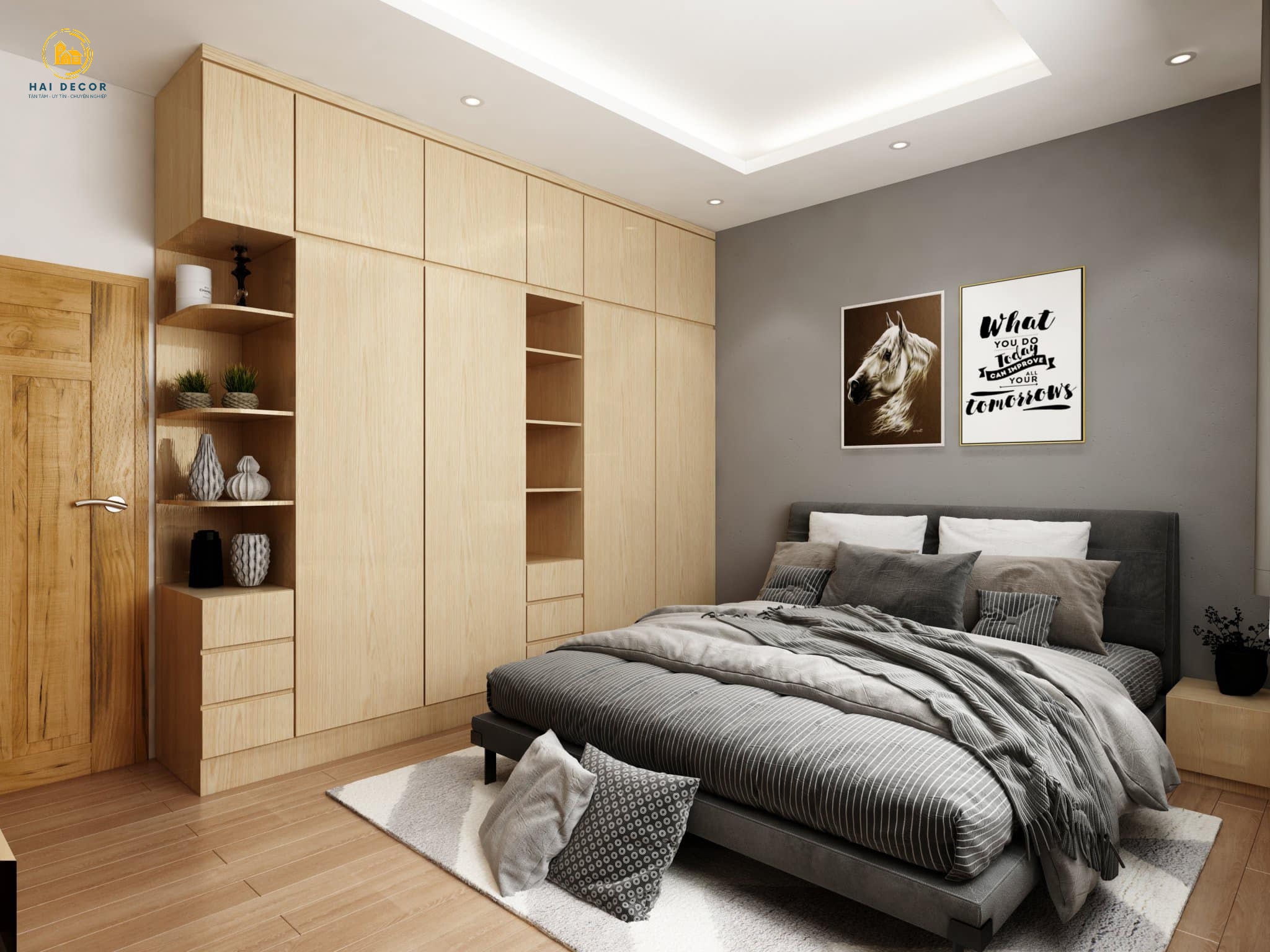 nội thất gỗ sồi